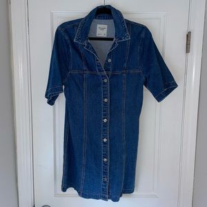 Abercrombie Short Sleeve Denim Dress